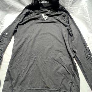NEW! Bauer Youth Extra Large LS NeckProtect KEVLAR Base Layer Shirt