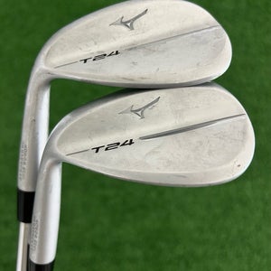 LH Mizuno T24 White Satin Forged 2 Wedge Set (54 & 58 Degrees)