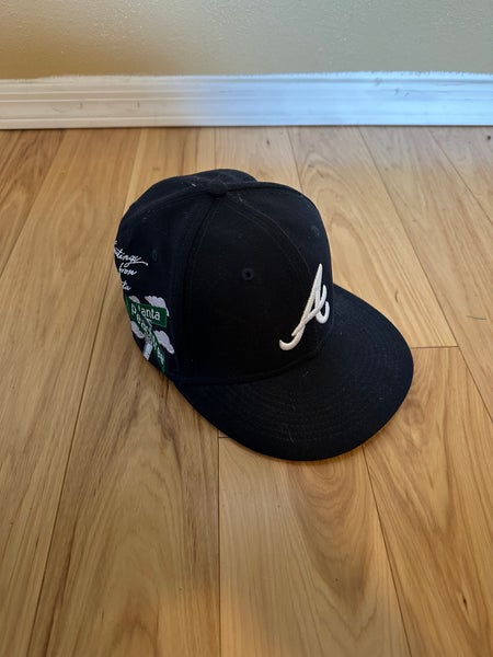 Custom Braves Fitted Hat