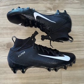 Black Men's Size M 12.5 (W 13.5) Adult Nike Cleats (New)