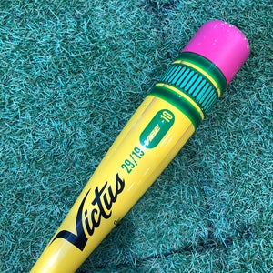 2024 Victus Vibe Alloy Bat USABat Certified (-10) Alloy 19 oz 29" (Used)