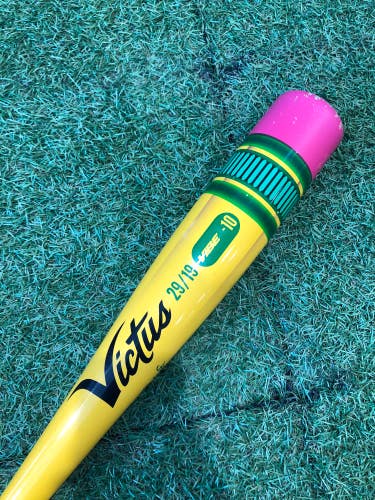 2024 Victus Vibe Alloy Bat USABat Certified (-10) Alloy 19 oz 29" (Used)