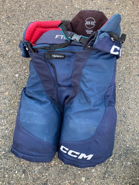 Blue Junior Small CCM Jetspeed ft6 Hockey Pants (Used)