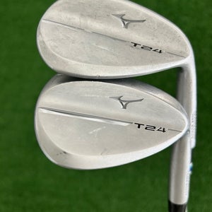 Mizuno T24 White Satin Forged 2 Wedge Set (54 & 58 Degrees)
