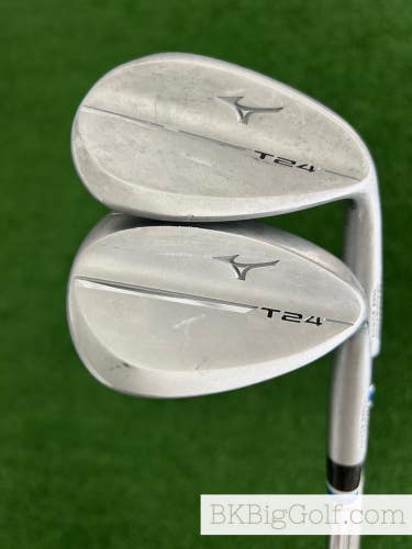 Mizuno T24 White Satin Forged 2 Wedge Set (54 & 58 Degrees)