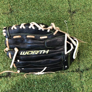 Worth Shutout RH Pitcher's Softball Glove 12.5" (Used)