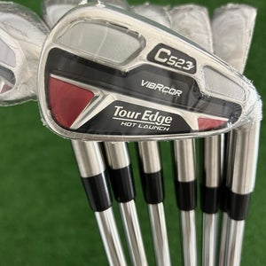 NEW Tour Edge Hot Launch C523 Iron Set 4-P / True Temper XP 85 Stiff