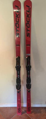 2023 Stockli 184 cm Racing LASER GS Skis With Bindings Max Din 16 (Used)