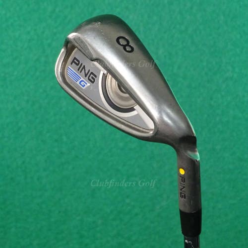 Ping G Series Yellow Dot Single 8 Iron Factory AWT 2.0 Steel Regular