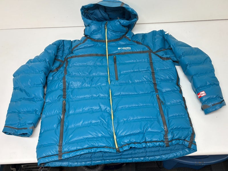Columbia Titanium Outdry Diamond EX Hooded 800 Down Insulated Jacket Men's XXL