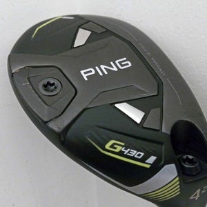 Ping G430 4 Hybrid 22* (HZRDUS Smoke Red RDX 80 Stiff) 4h Rescue Golf Club