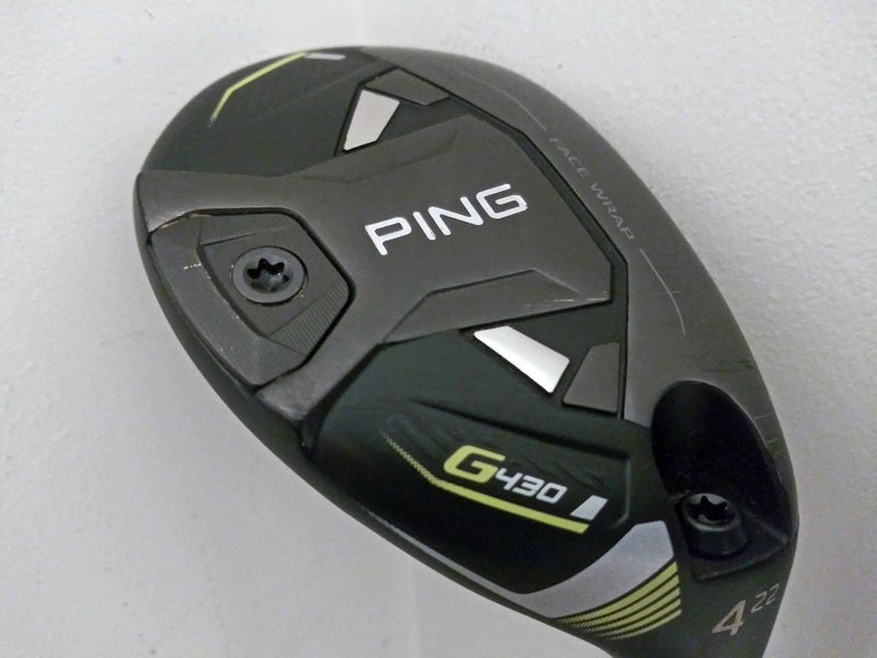 Ping G430 4 Hybrid 22* (HZRDUS Smoke Red RDX 80 Stiff) 4h Rescue Golf Club