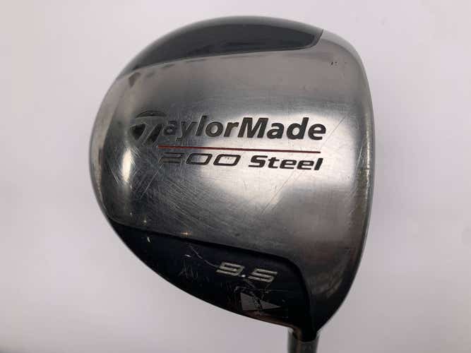 TaylorMade 200 Steel Driver 9.5* 90g Regular Steel Mens RH