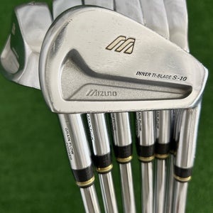 Mizuno S-10 Forged Iron Set 4-P / Project X 6.5 Extra Stiff
