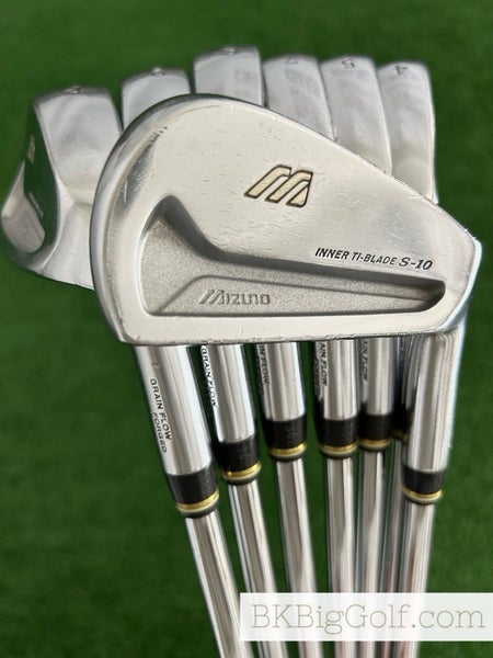 Mizuno S-10 Forged Iron Set 4-P / Project X 6.5 Extra Stiff
