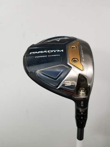 2023 CALLAWAY PARADYM 3HL WOOD 16.5* REGULAR PROJX HZRDUS WHITE +HC VERYGOOD