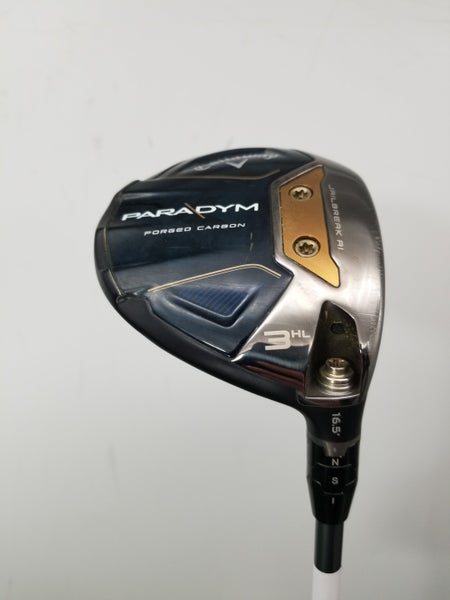 2023 CALLAWAY PARADYM 3HL WOOD 16.5* REGULAR PROJX HZRDUS WHITE +HC VERYGOOD