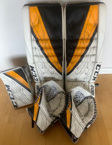 CCM Extreme Flex 4 Goalie Full Set Pro Stock 34+2