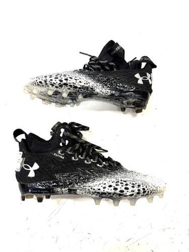 Used Under Armour Adult FB Cleats Black Senior 7 11860-S000295820