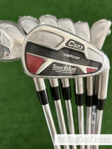 NEW Tour Edge Hot Launch C523 Iron Set 4-P / True Temper XP 85 Regular