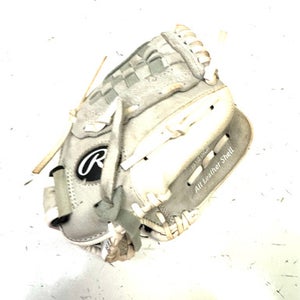 Used Rawlings HIGHLIGHT SERIES RH Throw Fastpitch Gloves Grey 10 1/2" 11860-C000295898