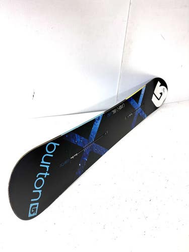 Used Burton CUSTOM Mens Snowboard Only Black 156 cm 11860-S000295880