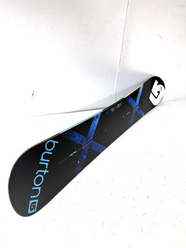 Used Burton CUSTOM Mens Snowboard Only Black 156 cm 11860-S000295880