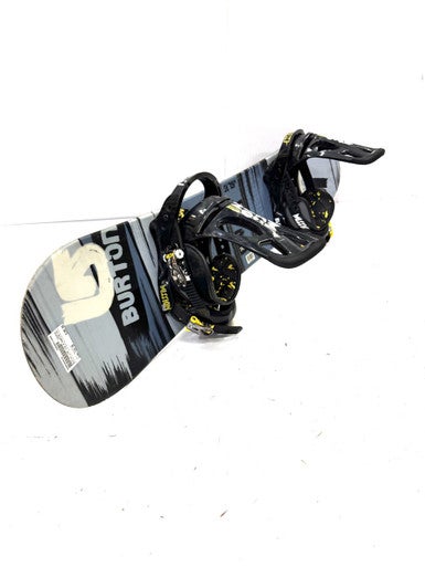 Used Burton LTR 110 W BURTON MISSION BINDINGS Boys Board/Binding Navy Blue 110 cm 11860-S000295876