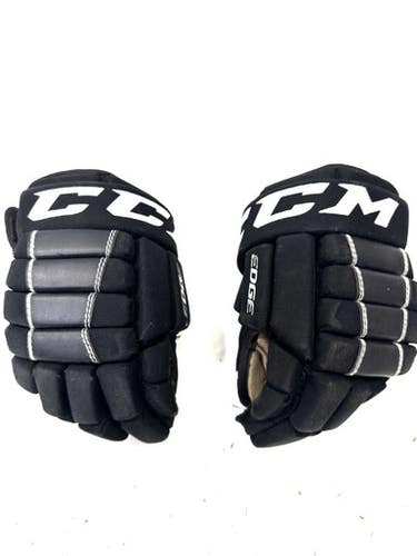 Used CCM EDGE Youth Gloves Black 10" 11860-S000295861