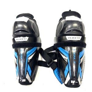 Used Bauer VOLT Youth Shin Guards Black 8" 11860-S000295855