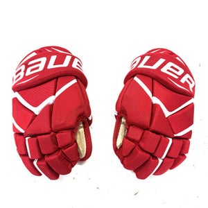 Used Bauer VAPOR X700 Junior Gloves Red 10" 11860-S000295846