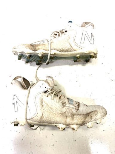 Used New Balance LAX Cleats Mens White Senior 13 11860-S000295845