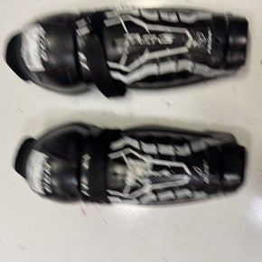 Used CCM TACKS Youth Shin Guards Black 10" 11860-S000295835