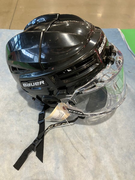 Black Large Bauer IMS 5.0 Helmet (Used)