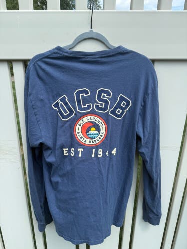 University of California Santa Barbara Navy Blue Small Adult Unisex Shirt