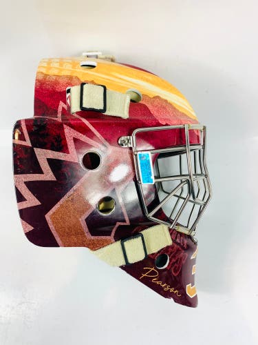 Senior Bauer 960XPM Goalie Mask BCHL Chiefs