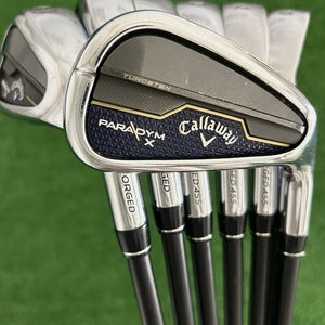 Callaway Paradym X Forged Iron Set 5-A / KBS PGI 70 Regular Graphite