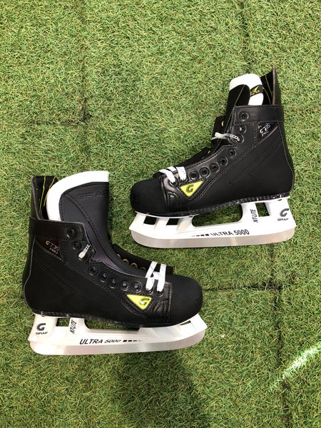 Intermediate Graf G735 Pro Hockey Skates Regular Width Size 5.5 (New)