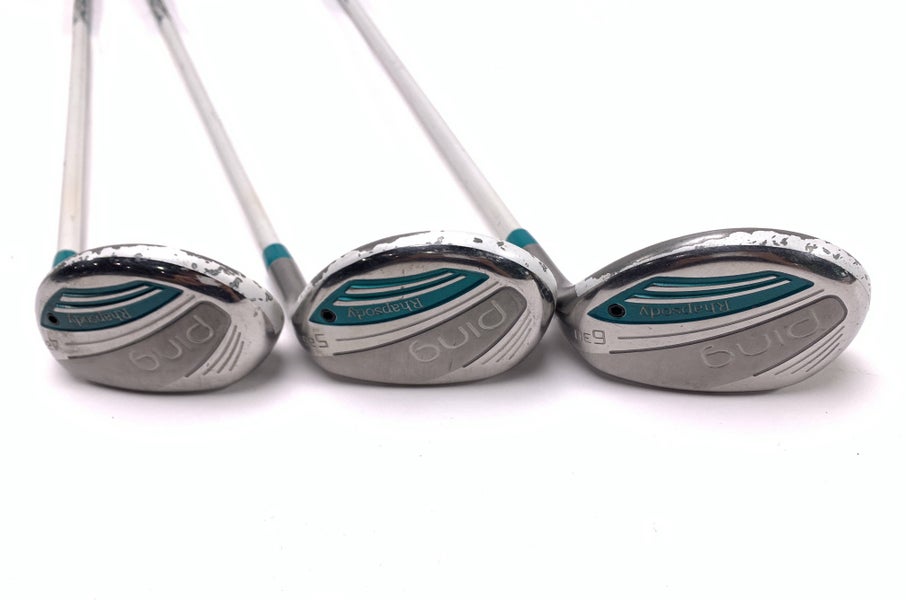 Ping Rhapsody 2015 Hybrid Set 4 5 6 22* 26* 30* ULT220 Lite Ladies Graphite RH