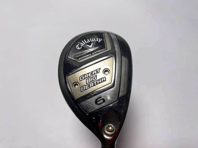 Callaway Big Bertha 23 6 Hybrid 26* Helium 60I F3 Regular RH Midsize Grip
