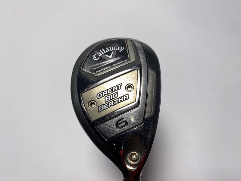 Callaway Big Bertha 23 6 Hybrid 26* Helium 60I F3 Regular RH Midsize Grip