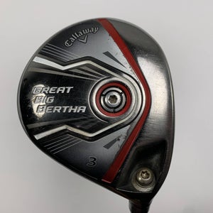 Callaway Great Big Bertha Womens 2015 3 Fairway Wood 15* Kuro Kage Regular RH