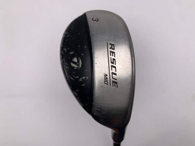 TaylorMade Rescue Mid 3 Hybrid 19* 65g Regular Graphite Mens RH