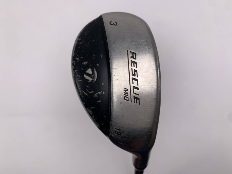 TaylorMade Rescue Mid 3 Hybrid 19* 65g Regular Graphite Mens RH