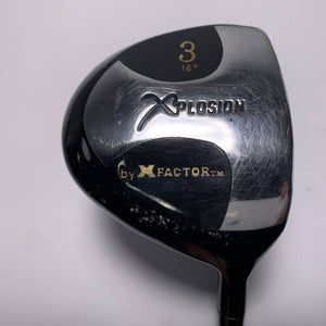 X Factor Xplosion 3 Fairway Wood 16* Hammer Regular Graphite Mens RH