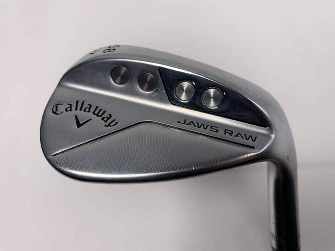Callaway Jaws Full Toe Raw Face Chrome Wedge 58* 12 DG Spinner Tour Issue RH
