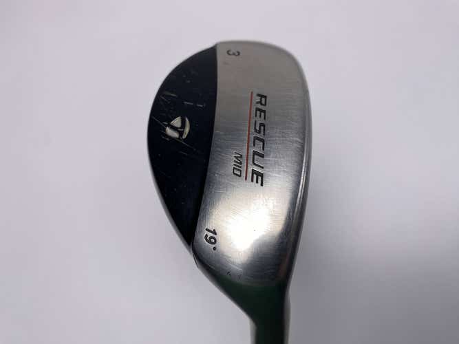 TaylorMade Rescue Mid 3 Hybrid 19* Regular Steel Mens RH