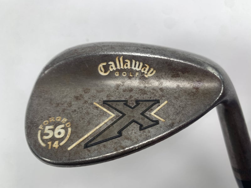 Callaway X Forged Vintage Wedge 56* 14 Bounce Wedge Steel Mens RH Midsize Grip