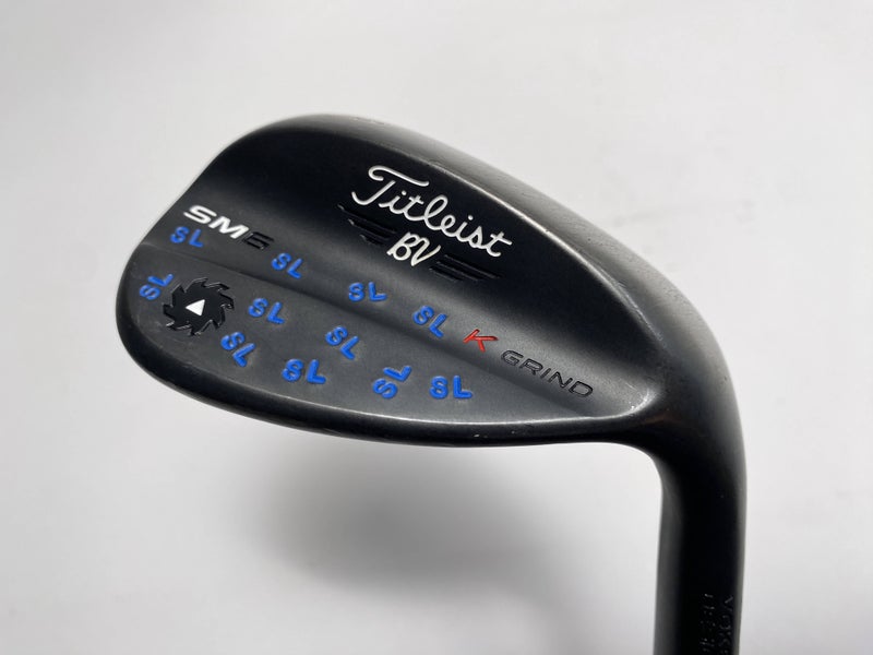 Titleist Vokey SM6 Jet Black Lob Wedge LW 58* 12 K-Grind DG X100 Extra Stiff RH
