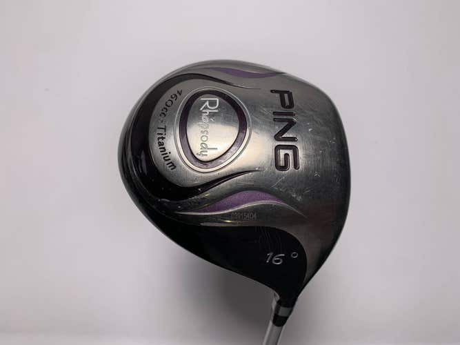 Ping Rhapsody Driver 16* ULT129 Ladies Graphite Womens RH